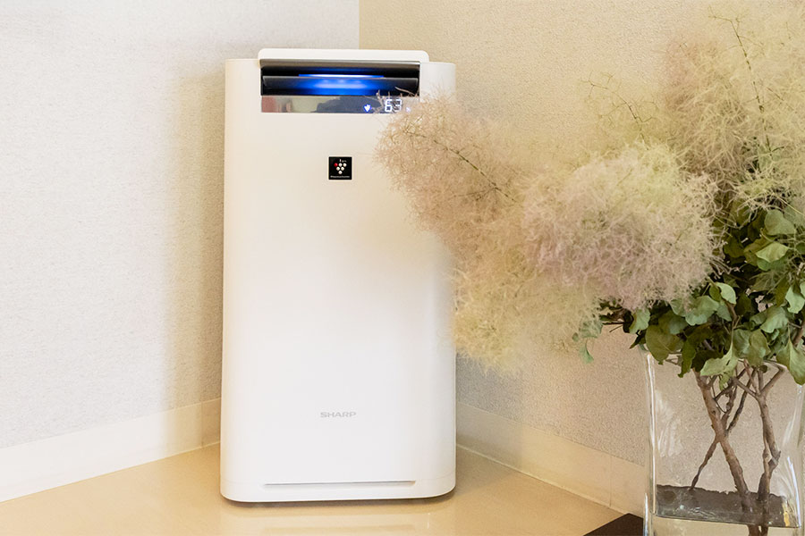 もりざね歯科医院で使用している空気清浄機の写真